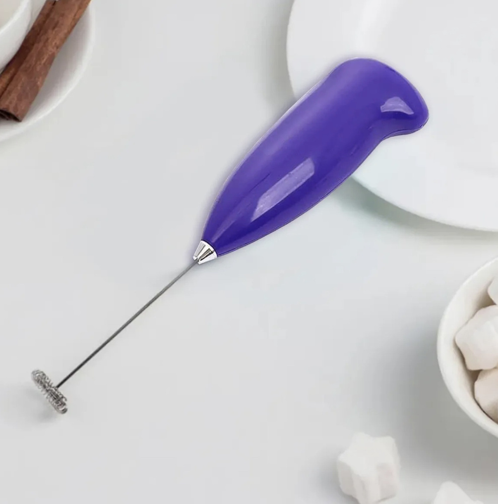 Капучинатор ручной (мини-миксер, вспениватель молока) для капучино ...