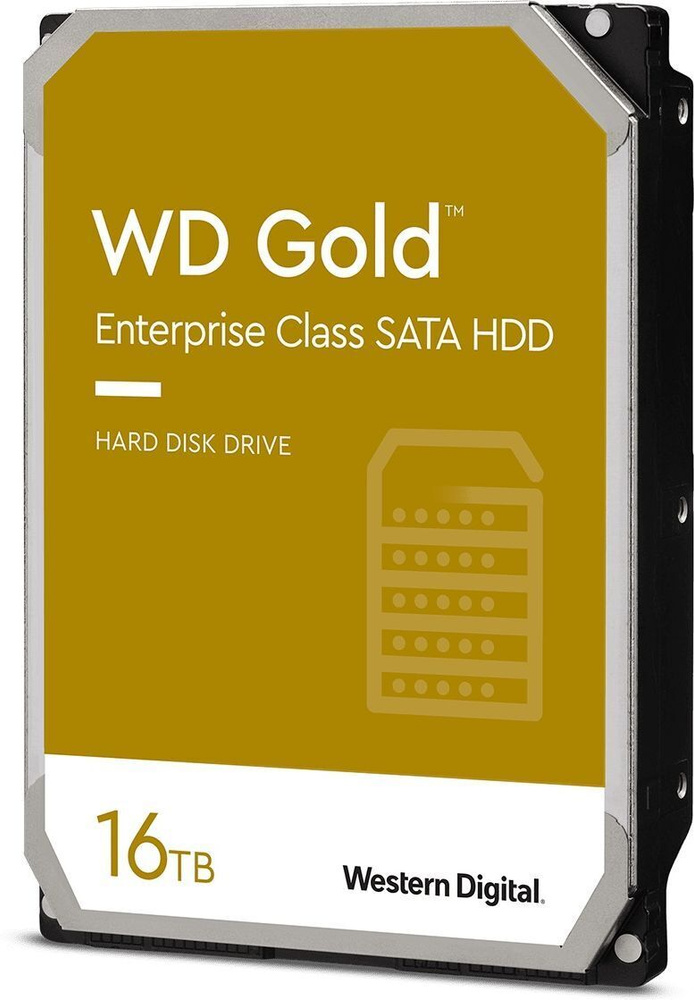 16 ТБ Внутренний жесткий диск Western Digital Gold 3.5" 7200 (WD161KRYZ ...