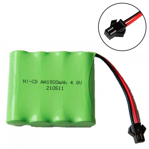 Аккумулятор NI-CD AA 4.8V 1800MAH форма FLATPACK разъем SM #1