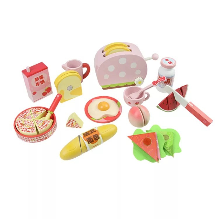 Игровой деревянный набор тостер ЗАВТРАК, игрушечная деревянная еда, детская  кухня игрушки - купить с доставкой по выгодным ценам в интернет-магазине  OZON (355590179)