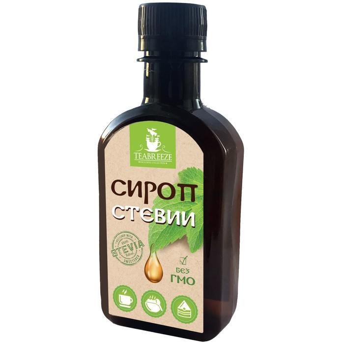 Заменитель сахара сироп стевии TEABREEZE, 200 г - купить с доставкой по ...