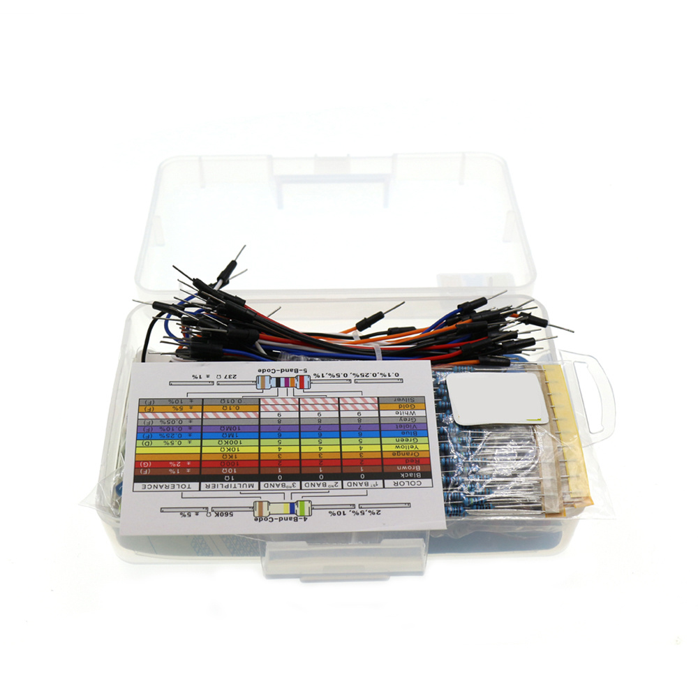 Для Arduino резистор конденсатор перемычки комплект макетной платы ...