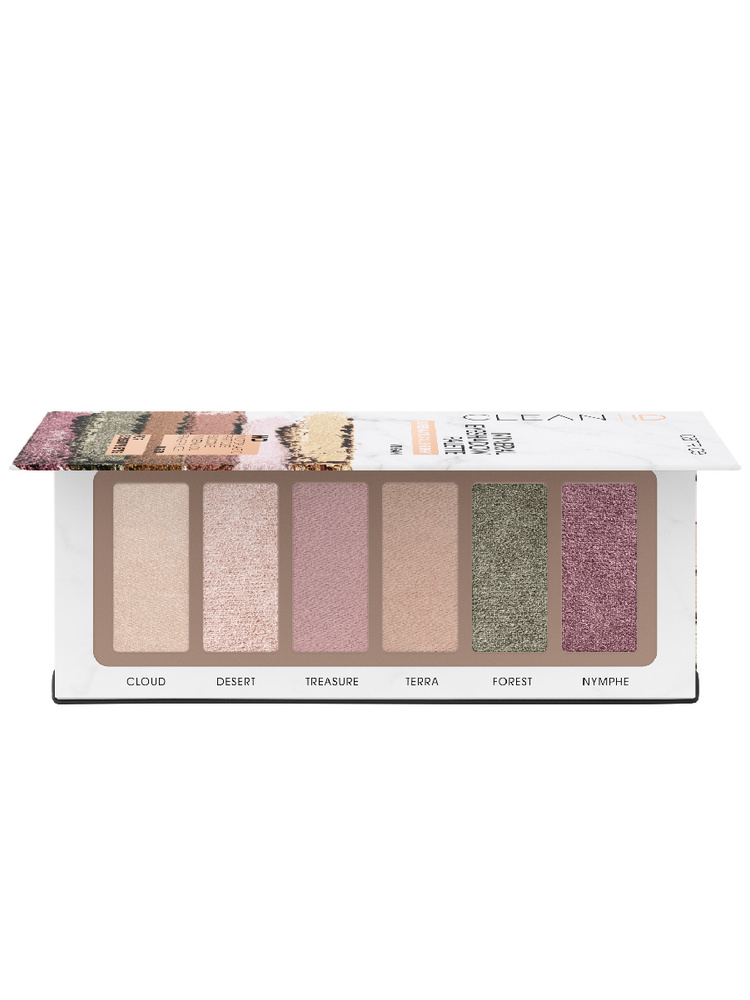 CLEAN ID Mineral Lidschatten Palette #030 Force Of Nature – 6 G, Naturinspirierte Farben