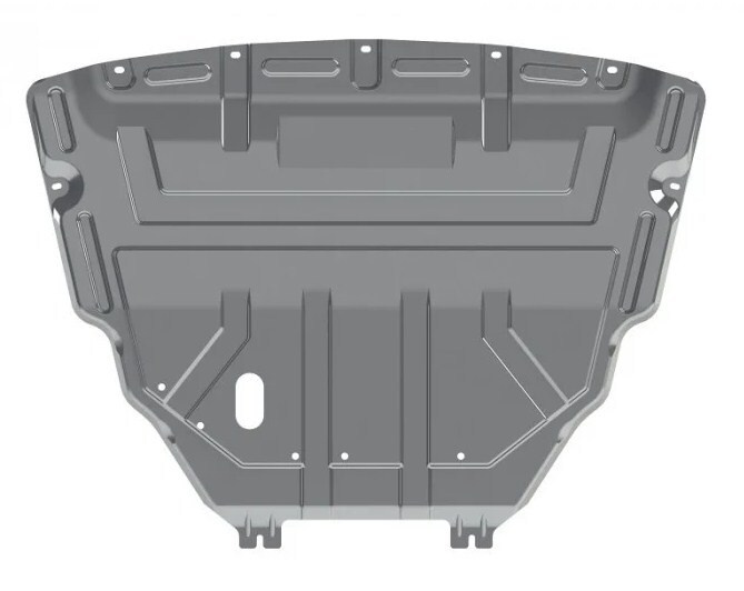 Защита двигателя Лада Vesta (с КПП) "LECAR" (штатный крепеж)