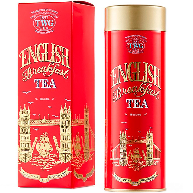 Сингапурский Чай черный листовой в тубах TWG English Breakfast Tea ...