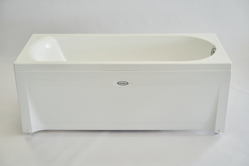 Акриловая ванна Радомир "Николь" 168х70х65, комплект №4, 4в1, ванна, каркас, фронтальная панель , слив-перелив #1