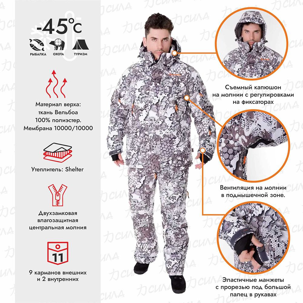 Распродажа сезонного охотничьего костюма тритон | Информация и описание