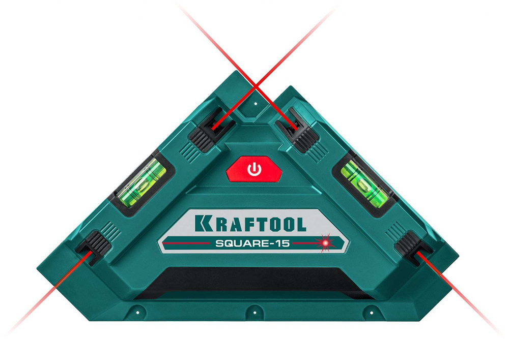 Лазерный угольник для кафеля KRAFTOOL SQUARE-15, 34705 #1