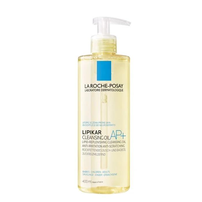 La Roche-Posay Lipikar AP+ Oil Масло липидовосполняющее смягчающее для ванны и душа, 400 мл  #1