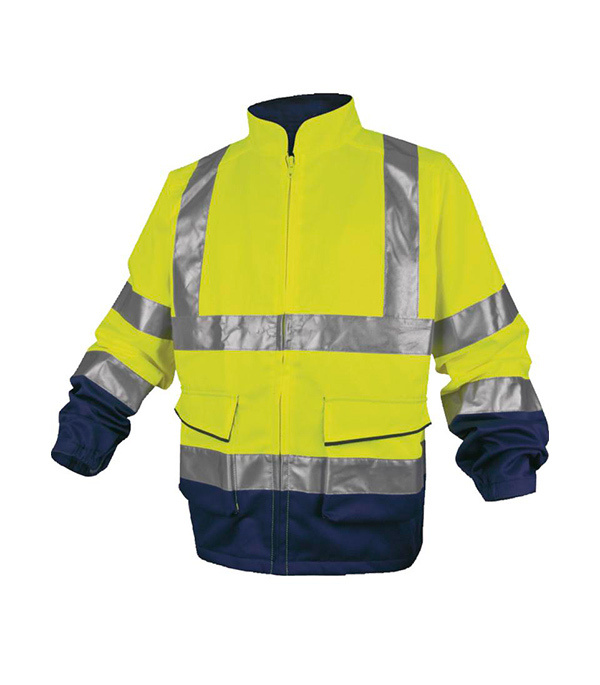 Куртка рабочая сигнальная Delta Plus (PHVE2JMXG) 52-54 (XL) рост 172-180 см желтая  #1