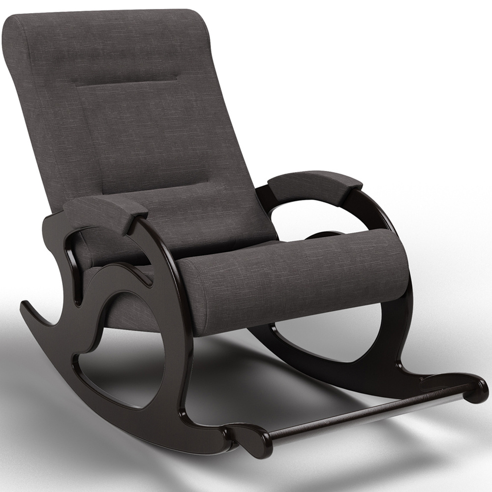 KEMPINGROUP Кресло-качалка Тироль, ткань/галька, 64х132х90 см #1