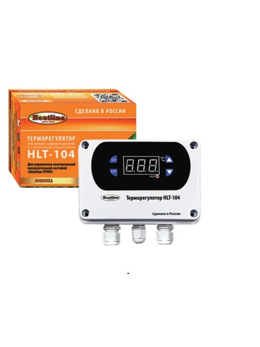 Терморегулятор для управления системой обогрева грунта HEATLINE ГРУНТ HLT-104  #1