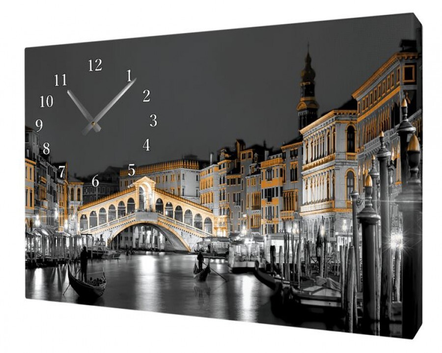 Часы на холсте настенные MWC-12 70х50 / Картина с часами / Часы на картине - купить по низкой цене в интернет-магазине OZON (484857405)