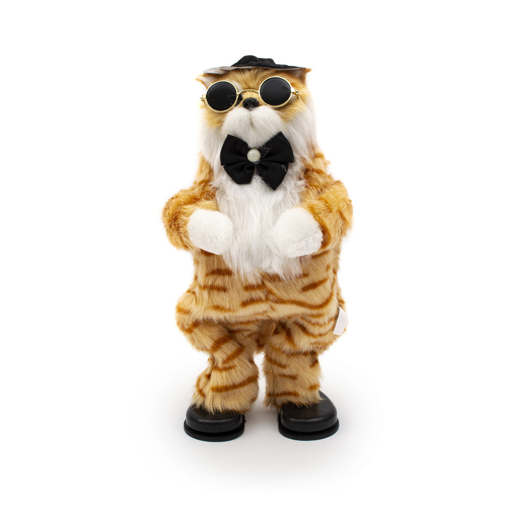 Танцующий и поющий кот (рыжий)/Интерактивная игрушка - купить с ...