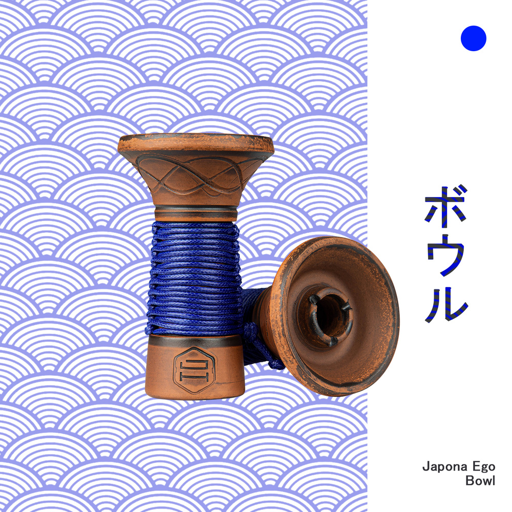 Чаша для кальяна Japona hookah Ego Blue Phunnel чашка для кальяна , глинянная  #1