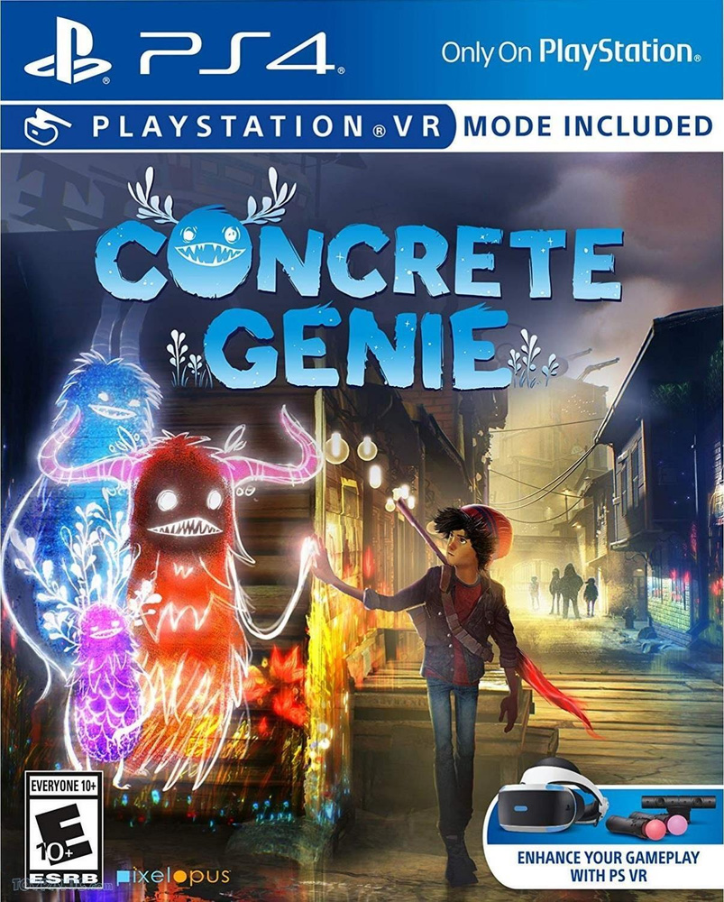 Игра Concrete Genie (PlayStation 5, PlayStation 4, Русская версия) купить  по низкой цене с доставкой в интернет-магазине OZON (592585289)