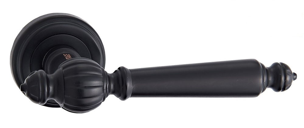 Дверная ручка усиленная тяжёлая Vantage V17BL черный (комплект)  #1