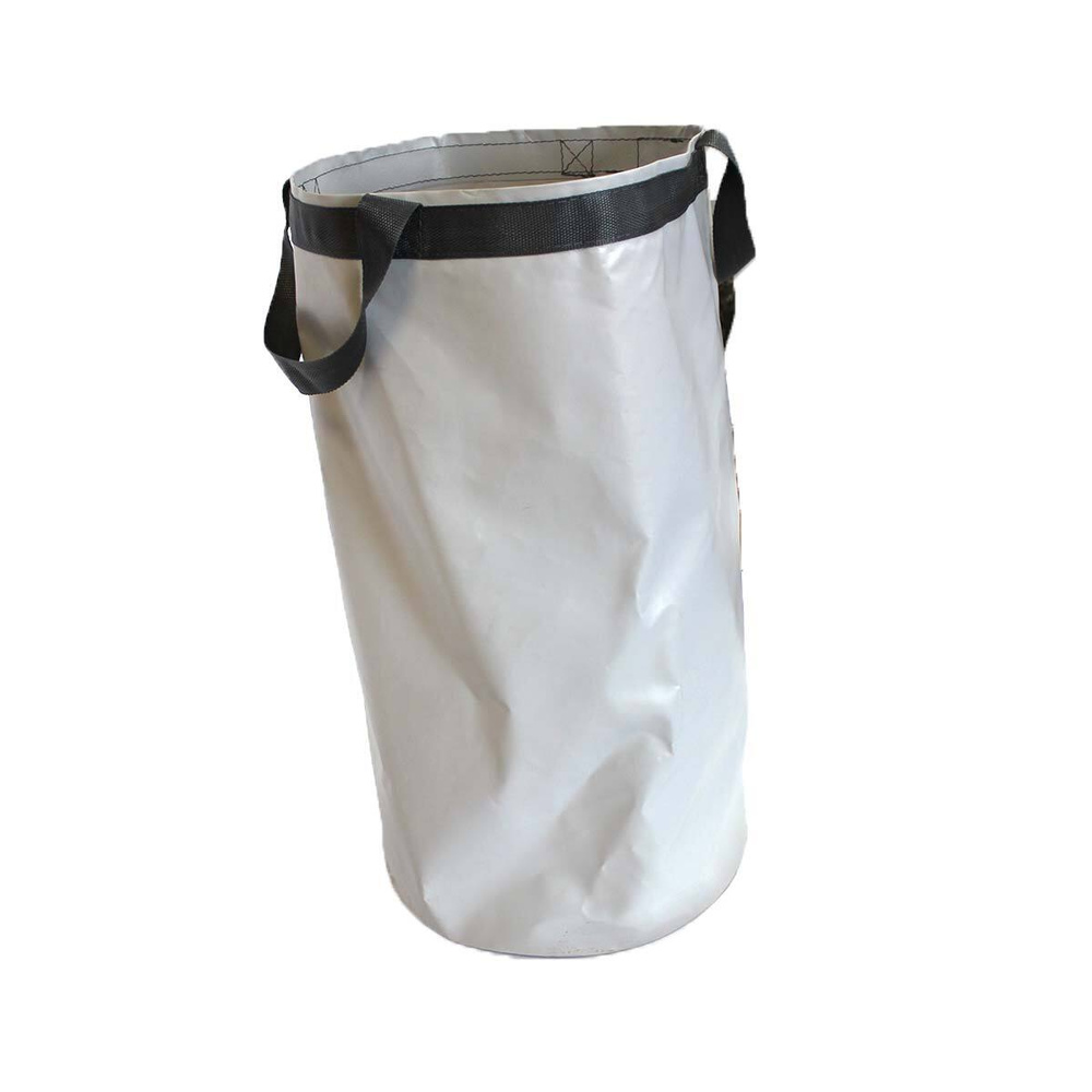 Складное ведро 80 литров из ПВХ ткани. Цвет красный, Высота 70см ...