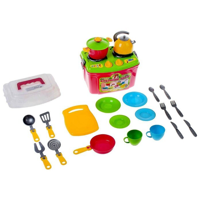 ТехноК, Набор посуды, Кухонный набор-8 - купить с доставкой по выгодным ...