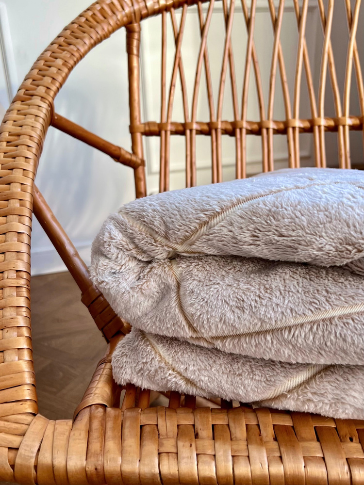 Плед 180х200 см, Плюш, Флис - купить в интернет-магазине OZON с ...