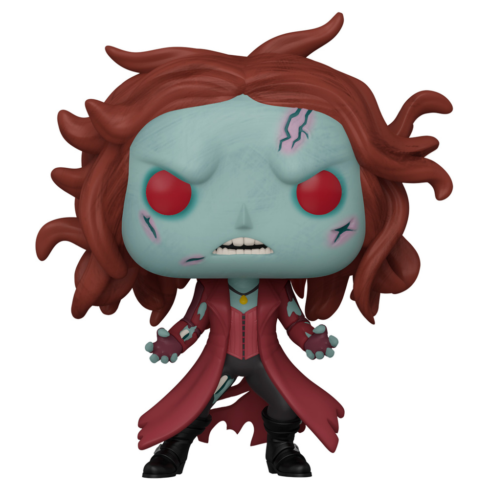 Фигурка Funko POP! Bobble Marvel What If Zombie Scarlet Witch 57378 -  купить с доставкой по выгодным ценам в интернет-магазине OZON (629076752)