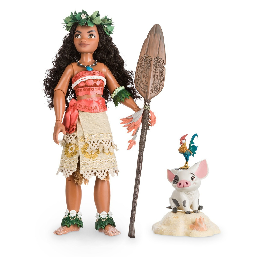 Кукла Disney Moana Limited Edition Doll - Island girl (Дисней Моана  островитянка Лимитированная серия) - купить с доставкой по выгодным ценам в  интернет-магазине OZON (540274395)