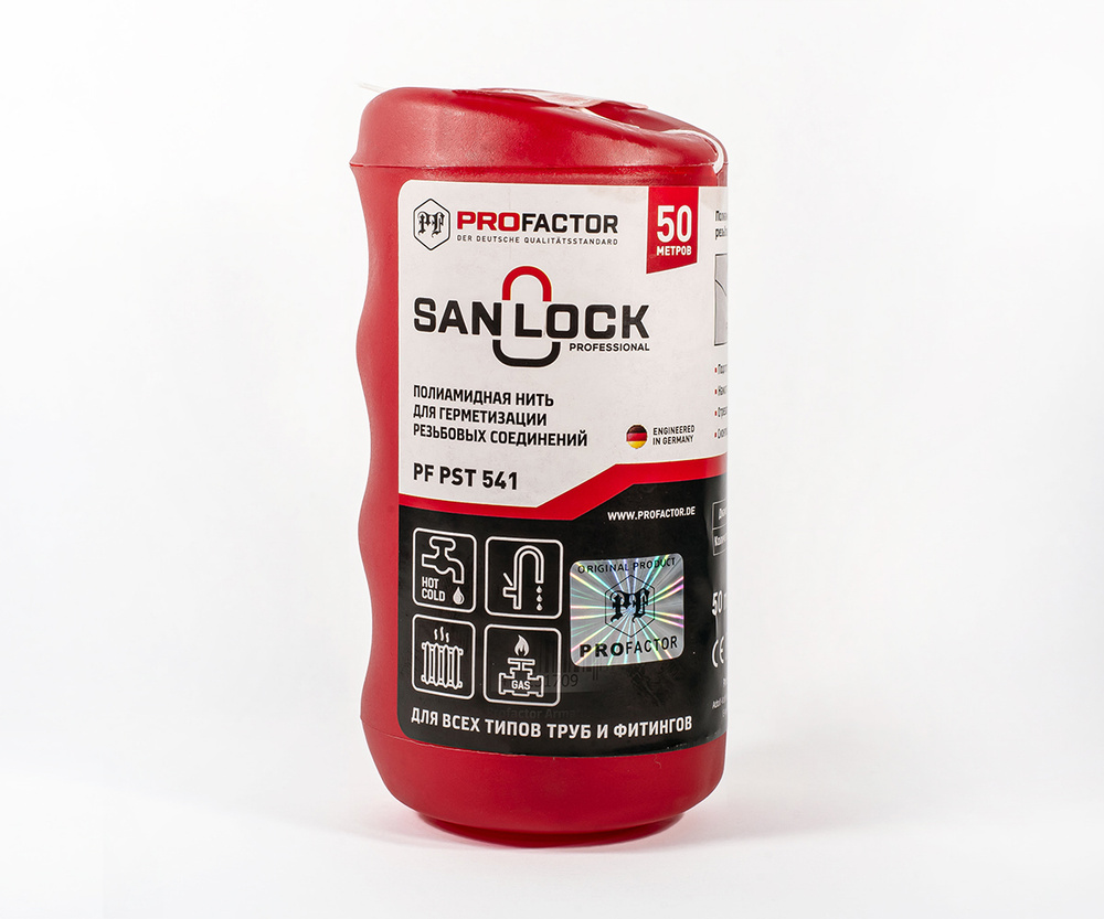 Нить для герметизации PF SAN-LOCK Professional с силиконом 50м PF PST 541  #1