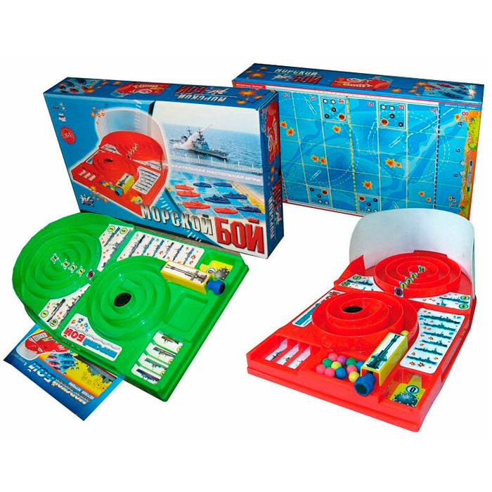 Игра настольная Морской Бой - купить с доставкой по выгодным ценам в ...