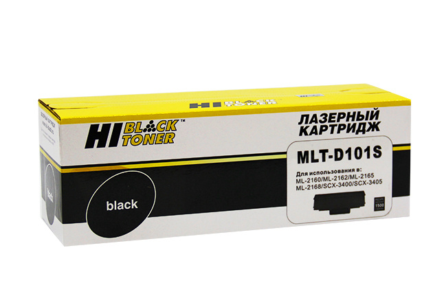 Картридж Hi-Black HB-MLT-D101S, черный, 1500 страниц, совместимый для Samsung 2162/2165/2166W/SCX3400/3406W/ML-2160 #1