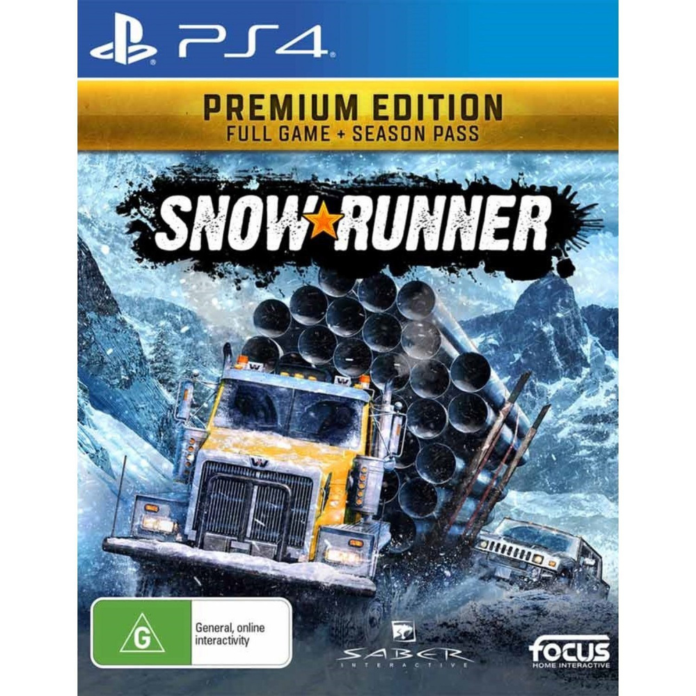 Игра SnowRunner Premium Edition (PlayStation 4, Русская версия) купить по  низкой цене с доставкой в интернет-магазине OZON (547149154)