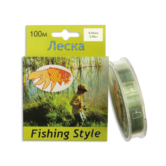 Леска Fishing Style RL2914 0.16mm тест 2.34кг 100m #1