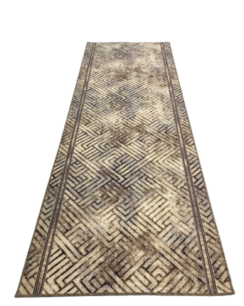 Ковровая дорожка на войлочной основе , Витебские ковры Carpet World "Паркетный винтаж" , полиамид , микрофибра #1
