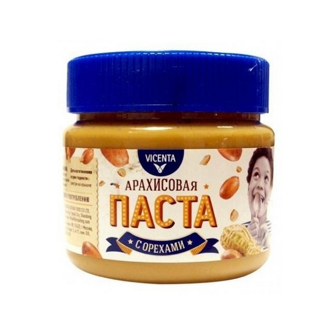 Арахисовая паста с орехами Vicenta, 250 г - 3 шт #1