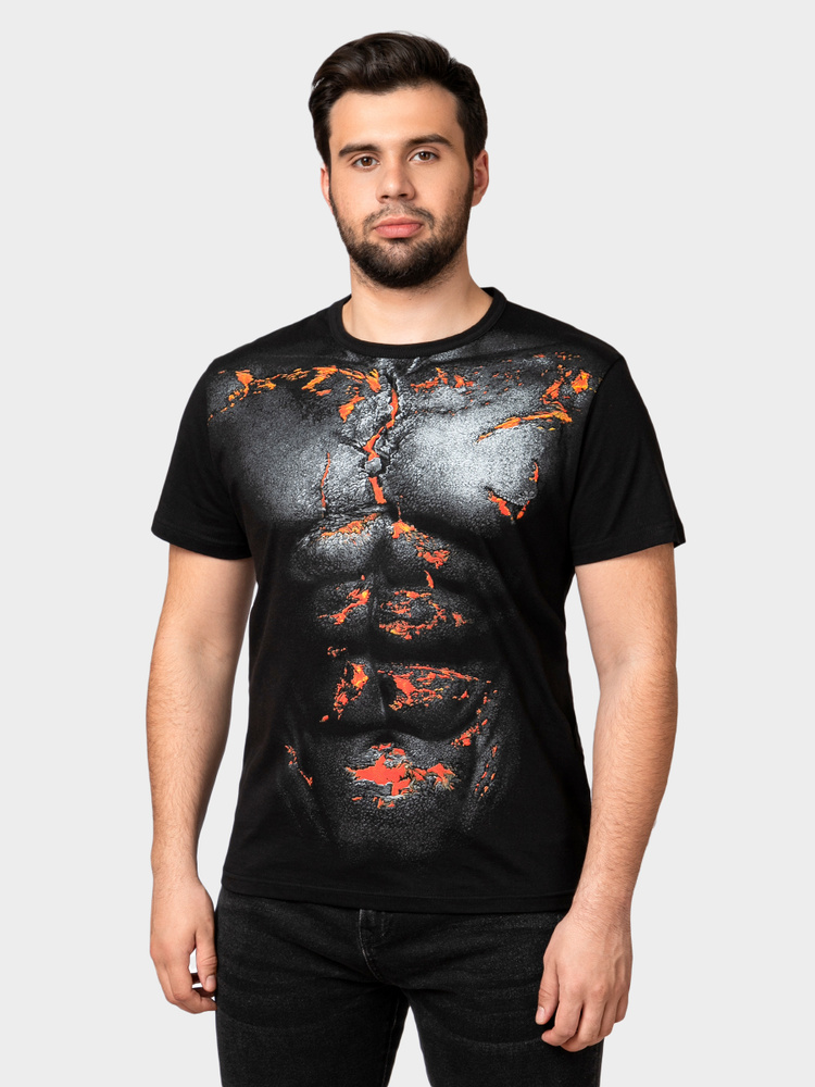 Футболка MF, размер 50, цвет черный, хлопок 100% - купить по выгодной ...