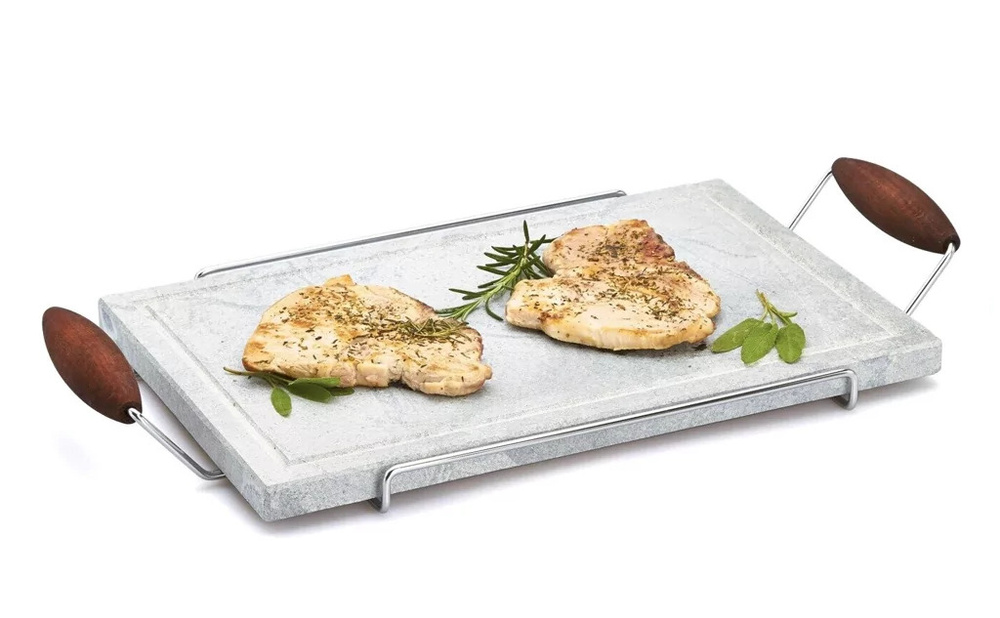 Каменный гриль Hot Stone Grill Bisetti 99004 сковорода для жарки мяса ...