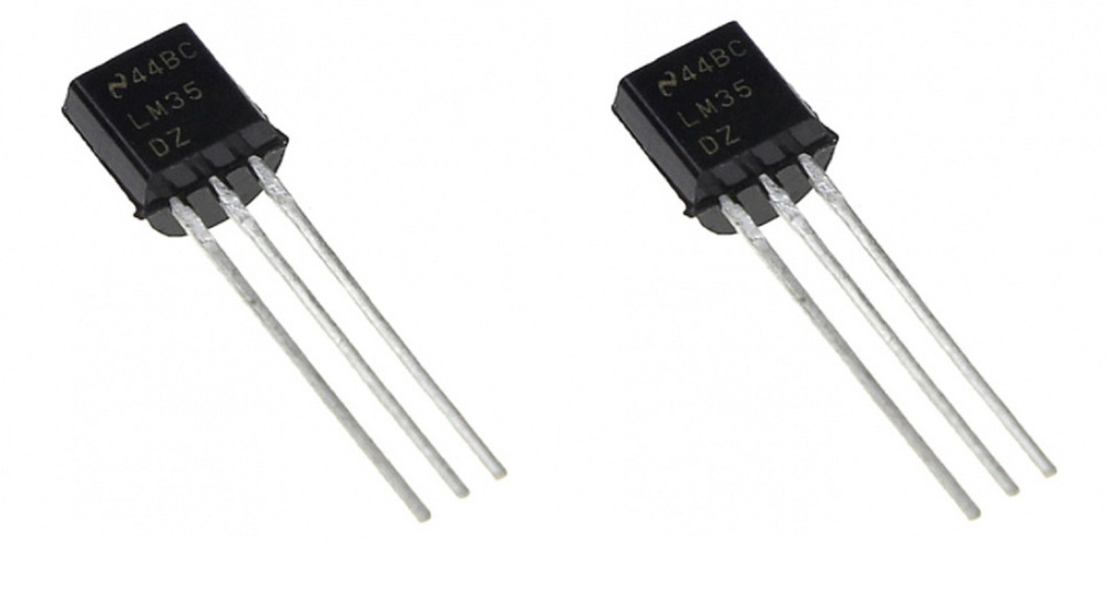 LM35 DZ (LM35DZ) (датчик температуры) 2шт - купить с доставкой по ...