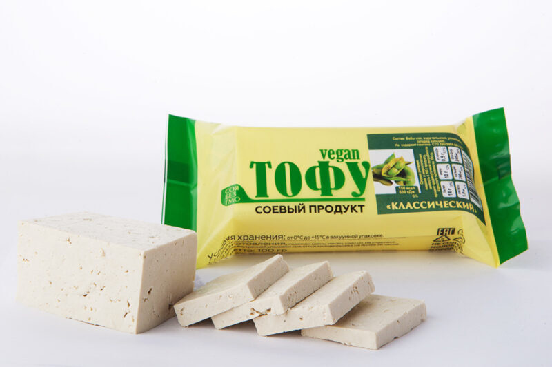 Тофу классический натуральный ЭкоСояПро, соевый сыр, соевый творог, растительный продукт, веган, 20 штук #1