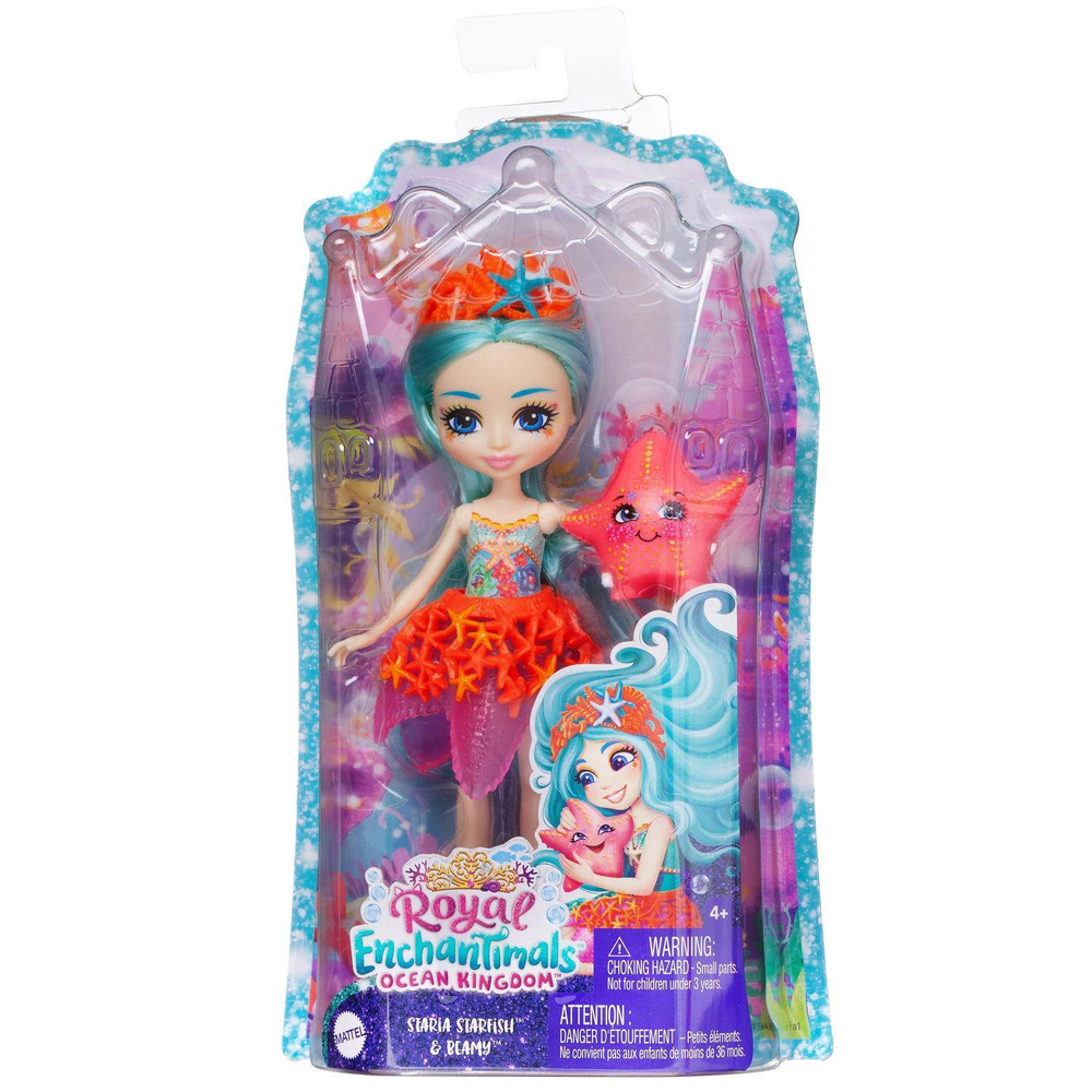 Кукла Mattel Enchantimals Морская звезда с питомцем #1
