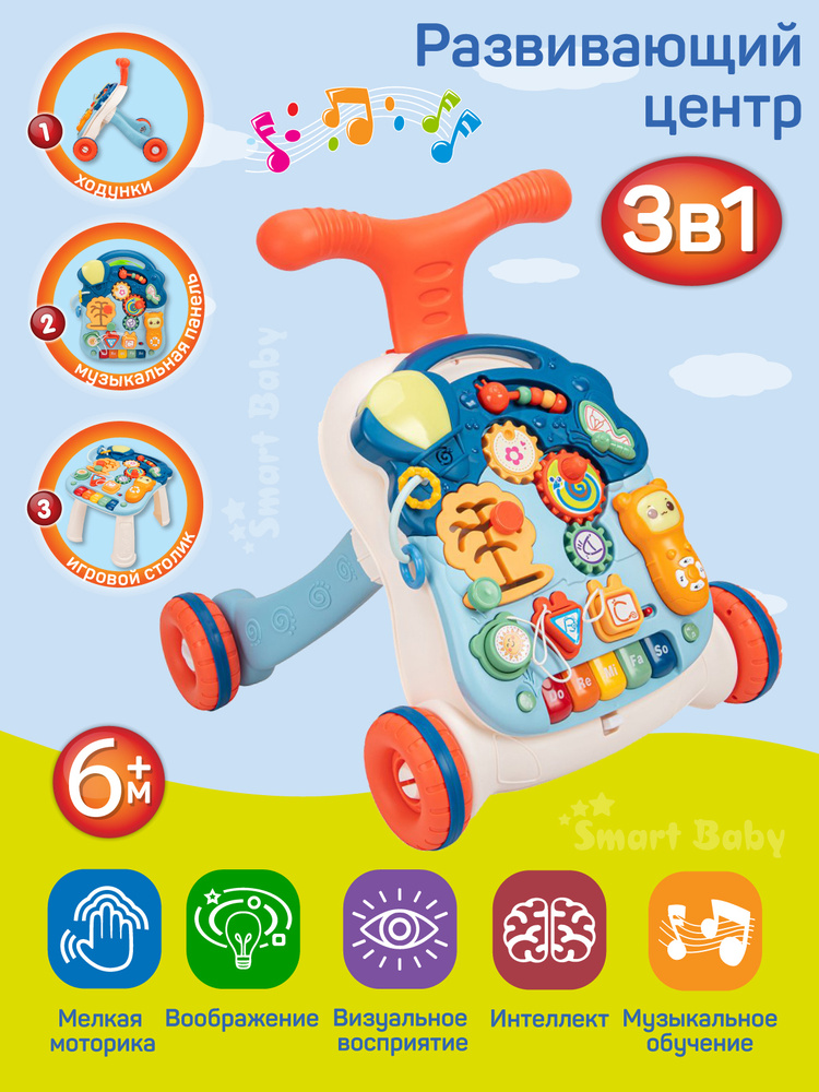 Детский развивающий столик fisher price