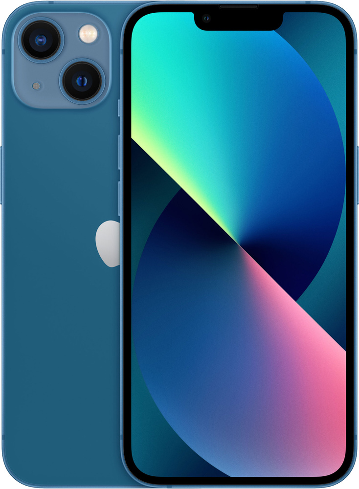 Смартфон Apple iphone айфон 13 128 ГБ Синий OLED/AMOLED 1 SIM купить c ...