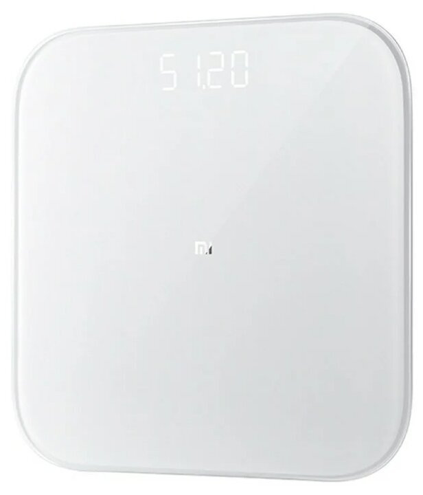 Напольные весы Xiaomi Mi Smart Scale 2, до 150кг, цвет: белый NUN4056GL ...