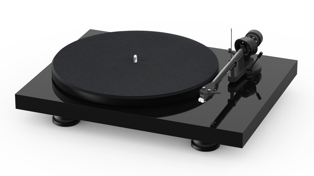 Проигрыватель виниловых пластинок Pro-Ject Debut Carbon EVO, черный глянец  #1