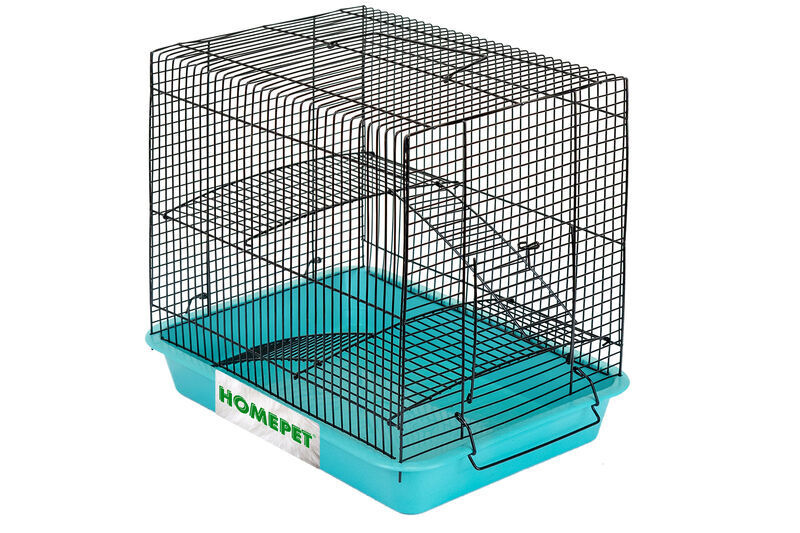 Homepet Клетка для мелких грызунов, хомяков, дегу, джунгариков, 33х24х28 см, двухэтажная  #1