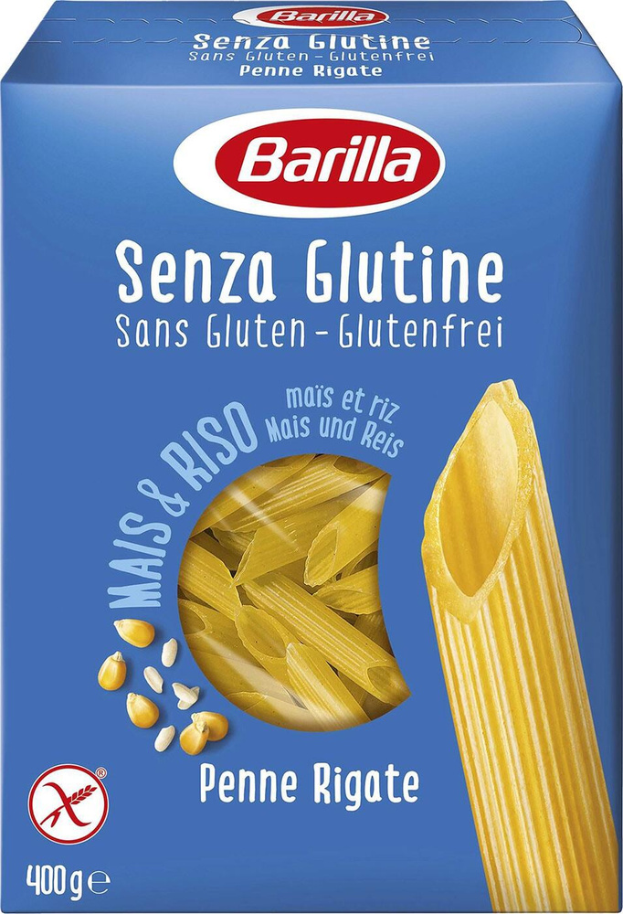 Barilla / Макароны Barilla Gluten Free Пенне Ригате 400г 1 шт - купить ...