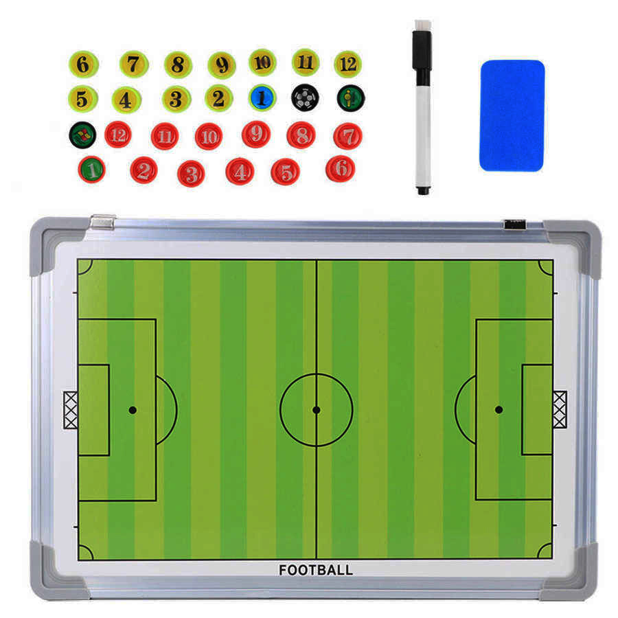 Тактическая доска 45х30 см SEVEN для футбола зеленое поле - купить в ...