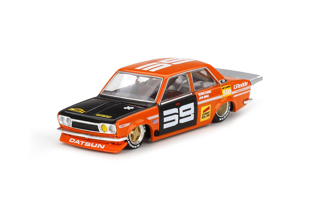 Модель коллекционная Datsun 510 pro street orange kaido house / datsun 510 pro улица оранжевый дом кайдо #1