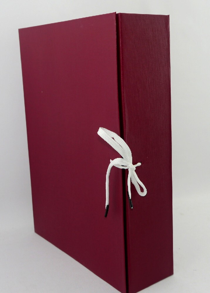 Папка архивная короб бумвинил 7см с завязками N2 бордо (21954) - купить ...