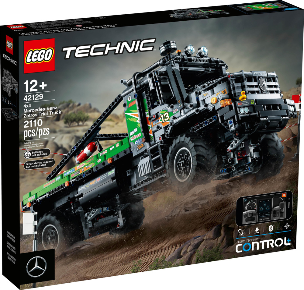 лего Technic серия 42119 Monster Jam Max-D, 2110 деталей, 12+, lego  конструктор для мальчика