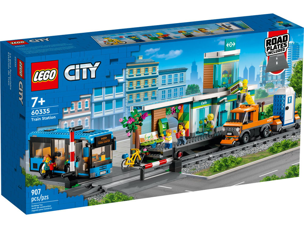 Lego train station set on sale