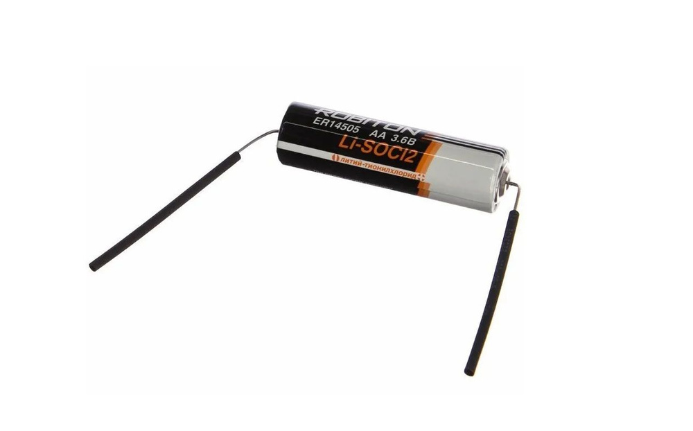 Батарейка литий-тионилхлоридная ER14505 Robiton 3.6В с аксиальными ...